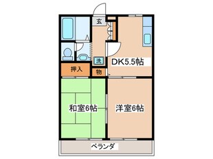 ソシア神代の物件間取画像